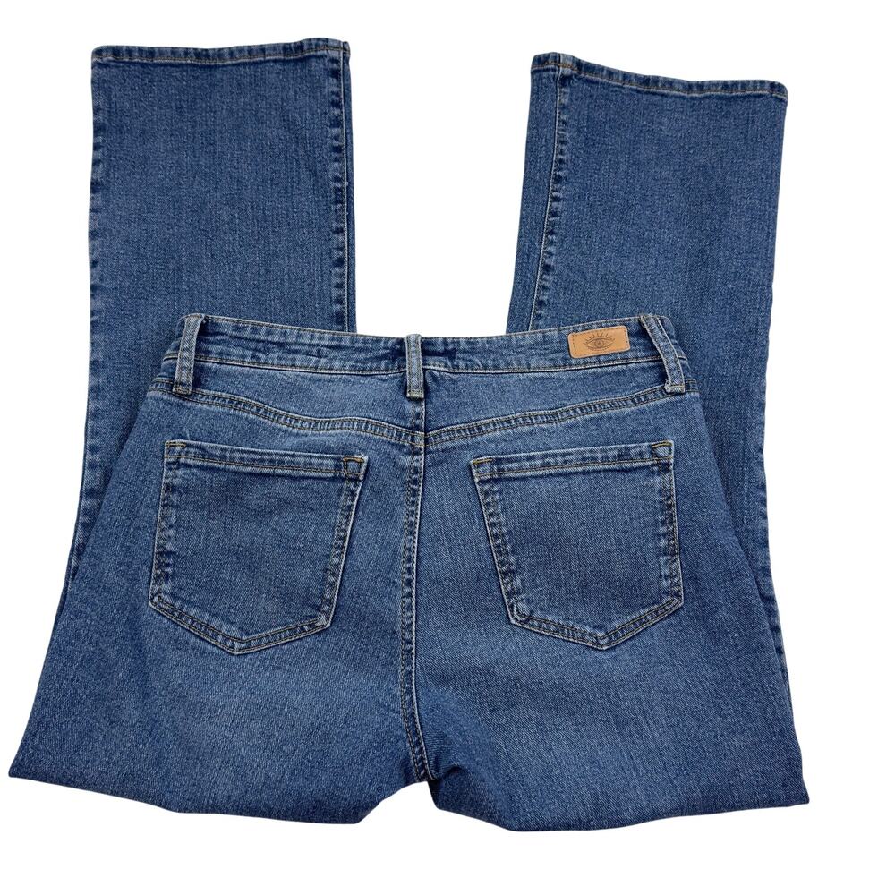Sofia Jeans by Sophia Vegara Mayra Crop Flare Stretch Jeans Women's Size 8 - Picture 3 of 6